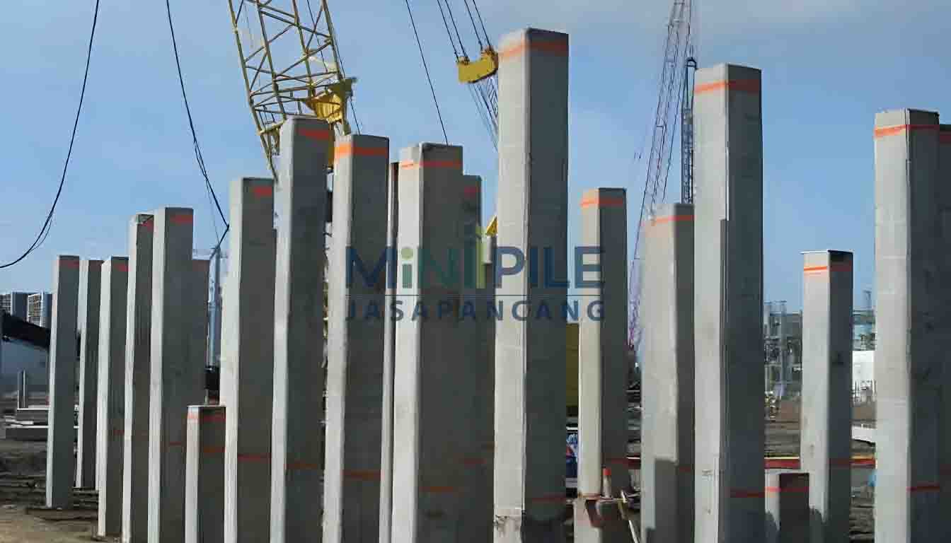 Material Mini Pile Beton