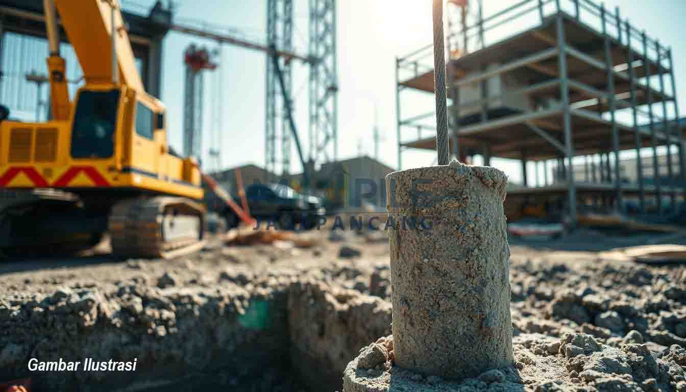 Mini Pile Beton untuk Konstruksi